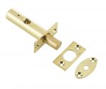 Polished Brass Mortice Rack Bolt 62mm x 16mm (J727PB) 